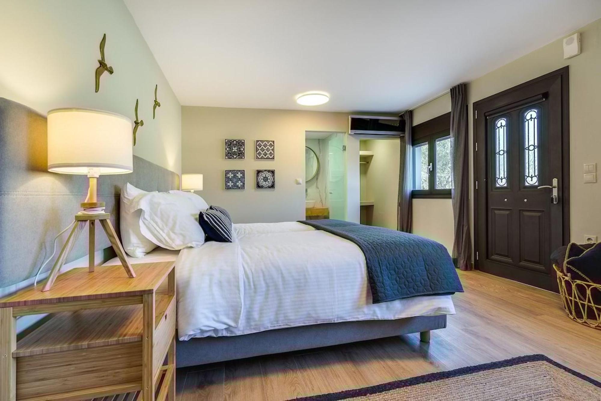 Villa Ampelaki - Premium Villa With Heated Pool Kunupidianá Kültér fotó