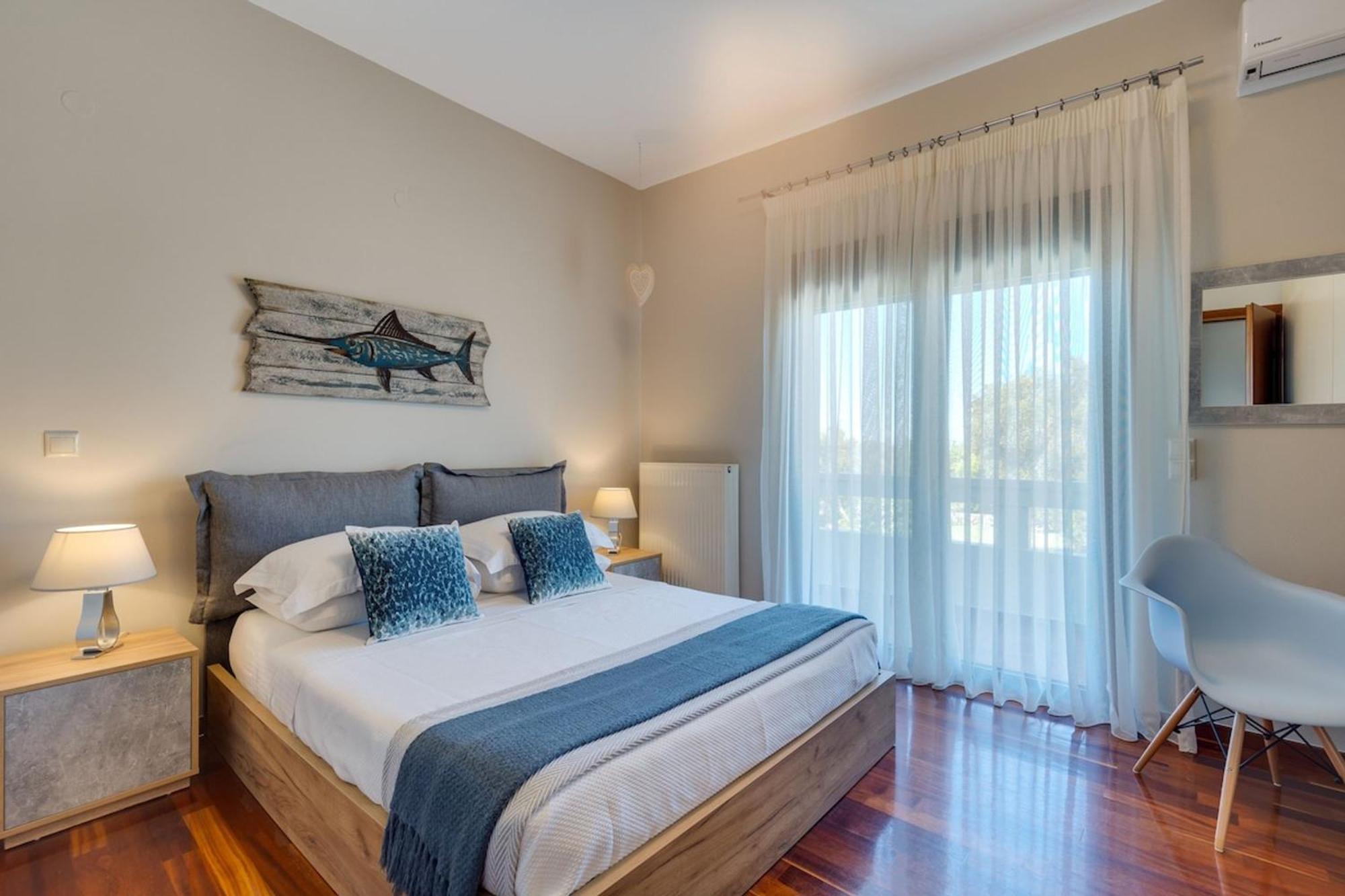 Villa Ampelaki - Premium Villa With Heated Pool Kunupidianá Kültér fotó